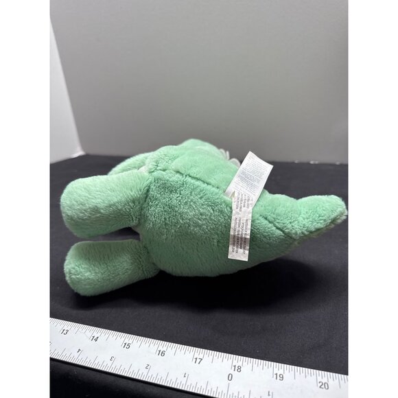 Carters Plush Dinosaur Stuffed Toy For Kids Soft Cuddly Green & White 67603 Lovi - Picture 7 of 7